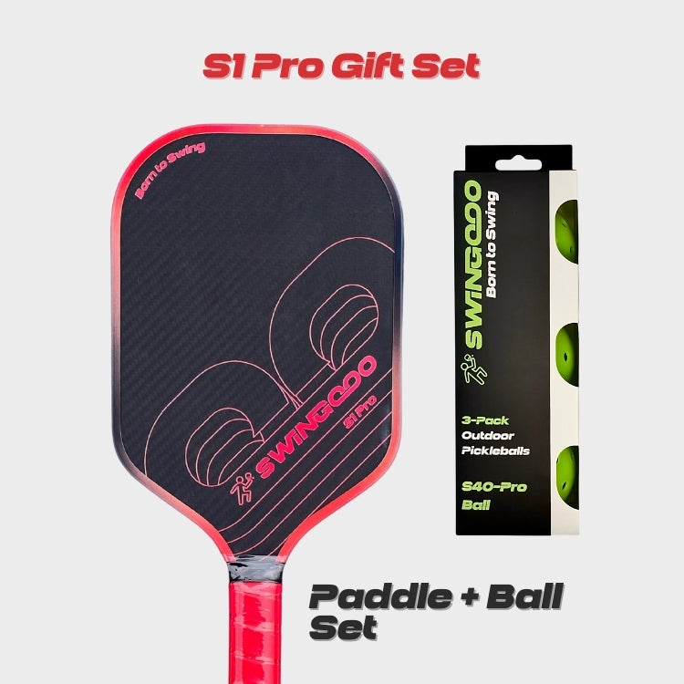 S1 Pro Pickleball Paddle Gift Set