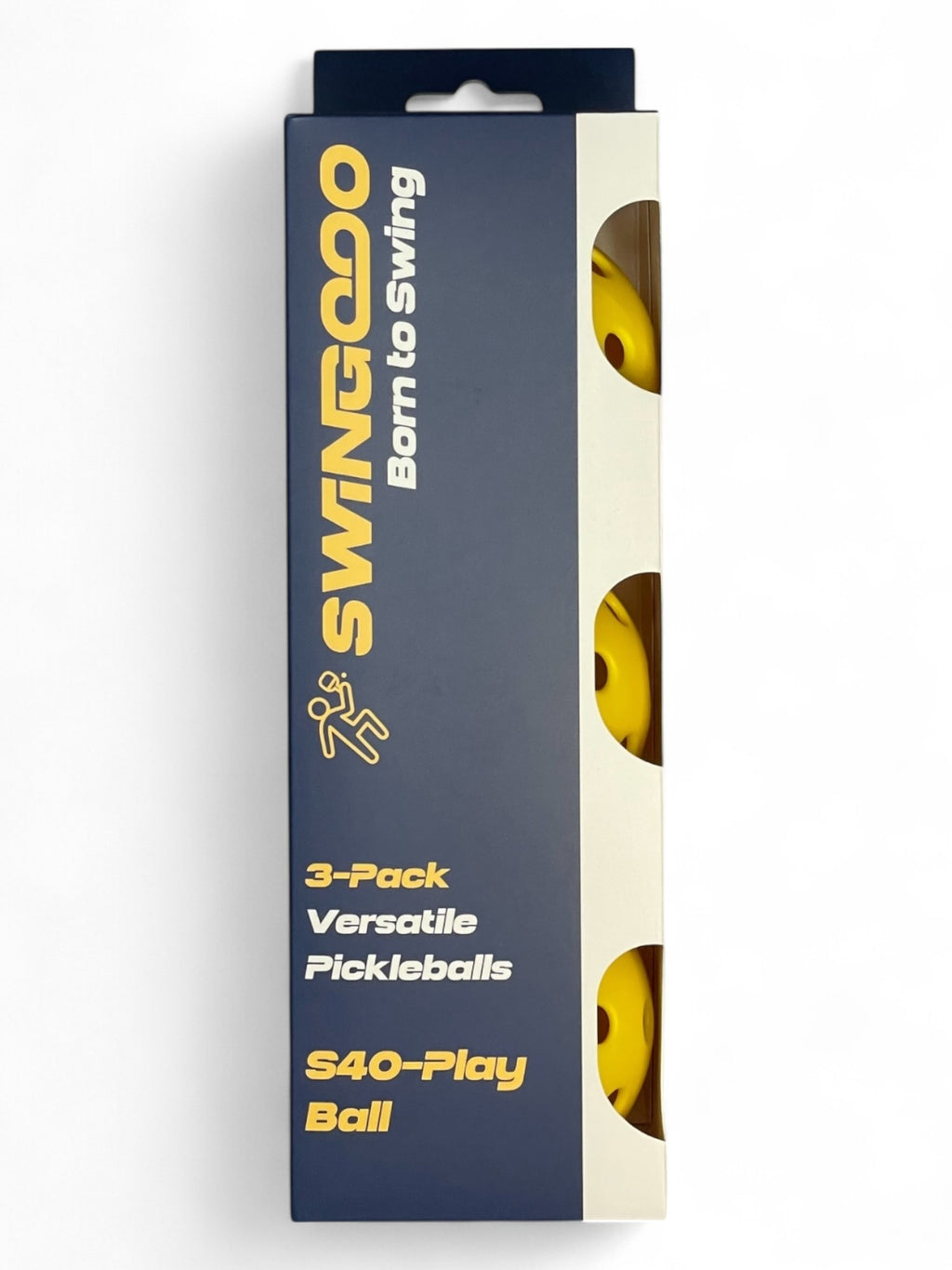 S40 Play Pickleball Balls – Set of 3