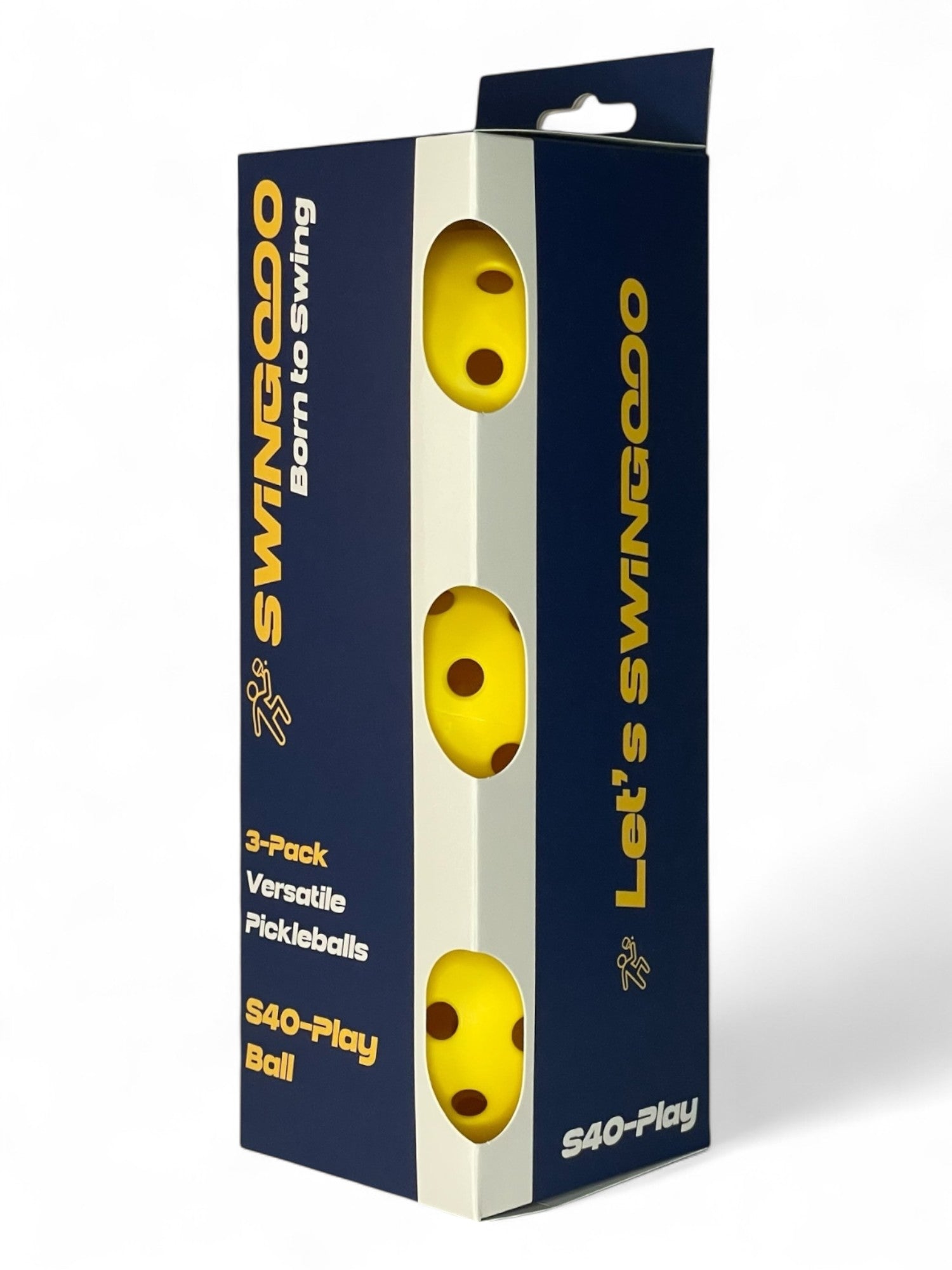 S40 Play Pickleball Balls – Set of 3