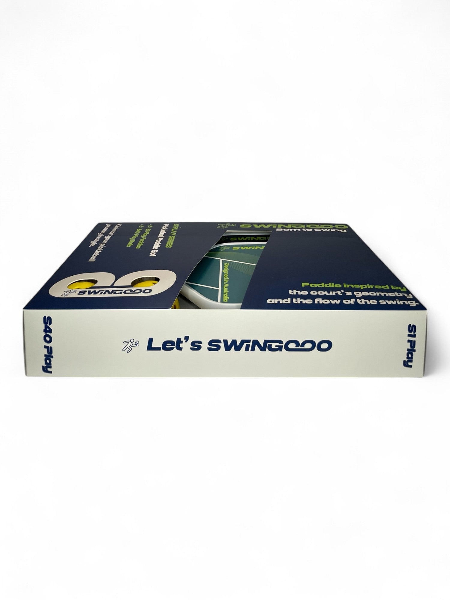 S1 Play Series Pickleball Paddle Set – 2 Paddles + 2 Balls